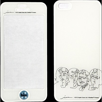 ミュージックスマホプロテクターiPhone5 ビートルズ1 [BS0001]