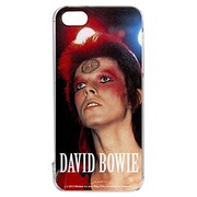 ミュージックスマホケースiPhone5 デビットボウイ ZigグレーStaレッドus