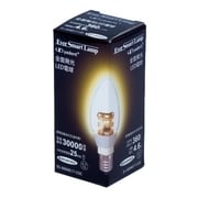 LED電球 E17口金 電球色透明相当 360lm C形 全面配光 ES-300WE17-COC