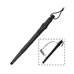 長傘 ES Swing liteflex アンブレラ 手開き式 Black ブラック
