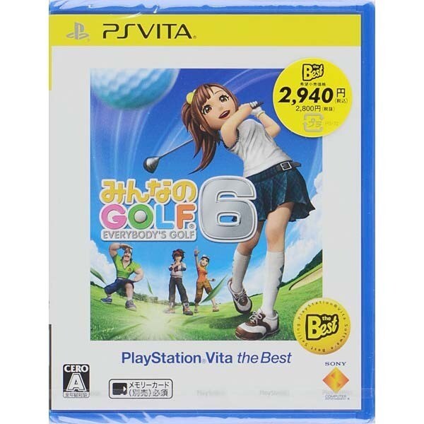 みんなのGOLF 6 PlayStationVita the Best [PS Vita用ソフト]