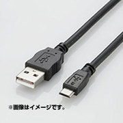 スマートフォン用microUSBケーブル2A出力充電専用1.2mブラック MPA-AMBC2A12BK