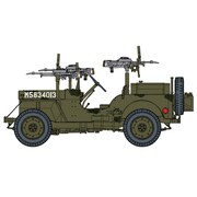 CH6725 [1/35 WW.II イギリス軍 SAS 4x4 小型軍用車 ヨーロッパ戦線 +第2SAS連隊歩兵フィギュア]
