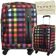 キャリーバッグ 旅行日数目安:4~7泊 62-67L(拡張時) TSAロック搭載 マルチカラー C4803T-57