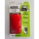 マルチコネクタケーブル付リチウム充電器 4000mAh レッド SB50-20sR