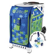 ZUCAスポーツ フレーム(ホワイト)+インサートバッグ(パズル タグ付) 旅行日数目安:1~2泊 29L ZUCA Sport Frame White+Insert Bag Puzzle with Tag