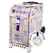 ZUCAスポーツ フレーム(ホワイト)+インサートバッグ(パッチワーク タグ付) 旅行日数目安:1~2泊 29L ZUCA Sport Frame White+Insert Bag Patchwork with Tag