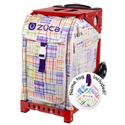 ZUCAスポーツ フレーム(レッド)+インサートバッグ(パッチワーク タグ付) 旅行日数目安:1~2泊 29L ZUCA Sport Frame Red+Insert Bag Patchwork with Tag
