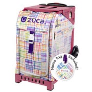 ZUCAスポーツ フレーム(ホットピンク)+インサートバッグ(パッチワーク タグ付) 旅行日数目安:1~2泊 29L ZUCA Sport Frame HotPink+Insert Bag Patchwork with Tag