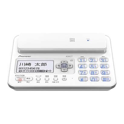 デジタルコードレス留守番電話機 受話子機タイプ ホワイト TF-FA70S-W