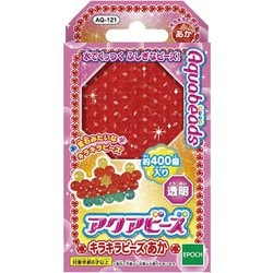 AQ-121 アクアビーズアート キラキラビーズ あか [対象年齢：6歳～]
