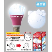 LED電球 E26口金 昼白色 30W相当 ハローキティ LDKT30N-G