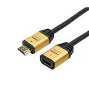 HDMI延長ケーブル 1.0m ゴールド HAFM10-552GD
