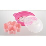 Silicone ハート スチームパン PINK