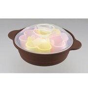 Silicone ハート スチームパン Brown