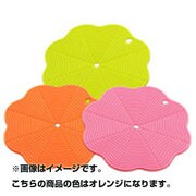 VC colorful's 吸盤付シリコーンマット ORANGE [VC-C66]