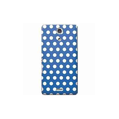 CBY-XC-078 [Xperia Aケース Dots(B/W)]