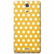 CBY-XC-087 [Xperia Aケース Dots(Y/W)]