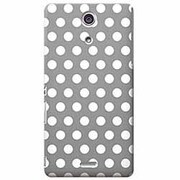 CBY-XC-088 [Xperia Aケース Dots(G/W)]