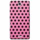 CBY-XC-090 [Xperia Aケース Dots(P/BK)]