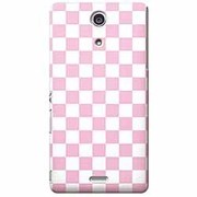 CBY-XC-170 [Xperia Aケース チェックPK×WH]