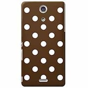 CBY-XC-183 [Xperia Aケース Dots[BR/W]]