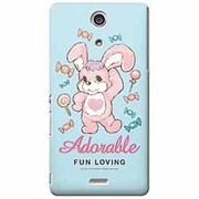 OSY-XC-019 [Xperia Aケース Cutie Rabbit]