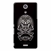 OSY-XC-177 [Xperia Aケース Black Calavera]
