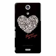 OSSLY-XC-073 [Xperia Aケース Lace Heart]