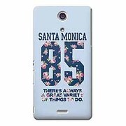 OSSLY-XC-086 [Xperia Aケース SANTA MONICA]