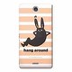 OSSLY-XC-105 [Xperia Aケース Abs Rabbit]