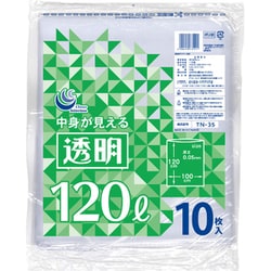 ヨドバシ.com - 日本技研工業 透明ポリ袋 120L TN-35 通販【全品