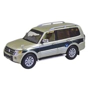 JCP81002BG [1/43 三菱 パジェロ ロング スーパー エクシード プラチナベージュメタリック/ディープシーグリーンマイカ]