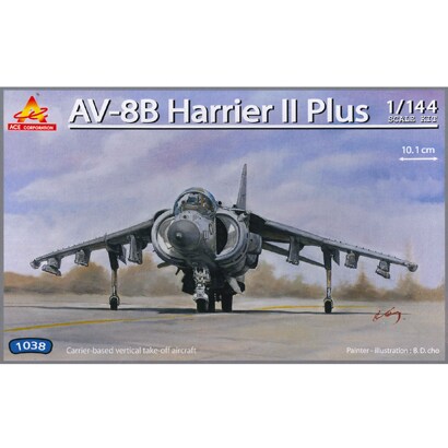 1038 [1/144 AV-8Bハリアー2プラス]