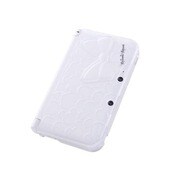 ディズニーキャラクター キラキラ ソフトジャケット ミニー ハート ラメクリア [3DS LL用]