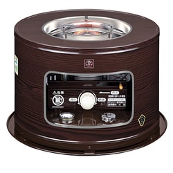 2013年製／コロナ／サロンヒーター／KT-1613M／木目／灯油燃料