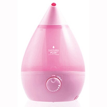 加湿器 SHIZUKU（雫） PLUS＋ 超音波式 木造4～6畳/プレハブ洋室6～8畳 パステルピンク AHD-013PK