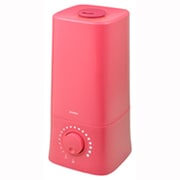 加湿器 超音波式 モイスト 木造和室4.5畳/プレハブ洋室7畳 ピンク DF-505PK