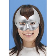 パーティーマスク カサノバ(銀) [パーティーグッズ 仮装]