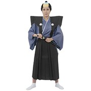 侍晴れ姿(黒) [コスプレグッズ]