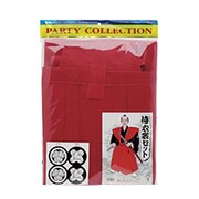 侍衣裳(裃・袴)(赤) [コスプレグッズ]
