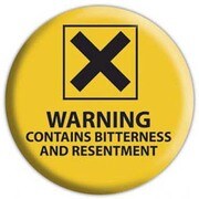 BBL 25mmバッジ BBL0238 BITTERNESS & RESENTMENT