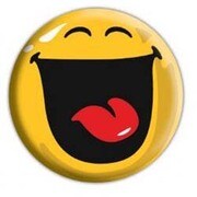 BBL 25mmバッジ BBL0336 SMILEY /happy