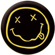 BBL 25mmバッジ BBL0526 NIRVANA /smiley