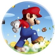 BBL 25mmバッジ BBL0546 NINTENDO /MARIO SCENE