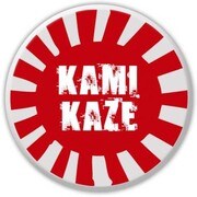 BBL 25mmバッジ BBL0587 KAMIKAZE