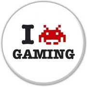 BBL 25mmバッジ BBL0620 I LOVE GAMING