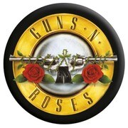 BBL 25mmバッジ BBL0729 GUNS & ROSES /LOGO (BRAVADO)