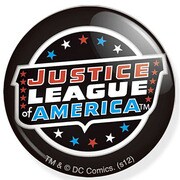BBL 25mmバッジ BBL9005 DC 25mm CAN BADGE / JUSTICE LEAGUE_LOGO
