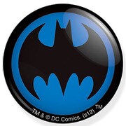 BBL 25mmバッジ BBL9008 DC 25mm CAN BADGE / BATMAN_LOGO_CIRCLE